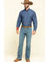 Image #6 - RANK 45® Men's Scoreline 4-Way Performance Stretch Slim Fit Bootcut Jeans , Blue, hi-res