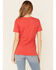 Image #4 - Wrangler Women's Bronco Logo Graphic Tee, Red, hi-res