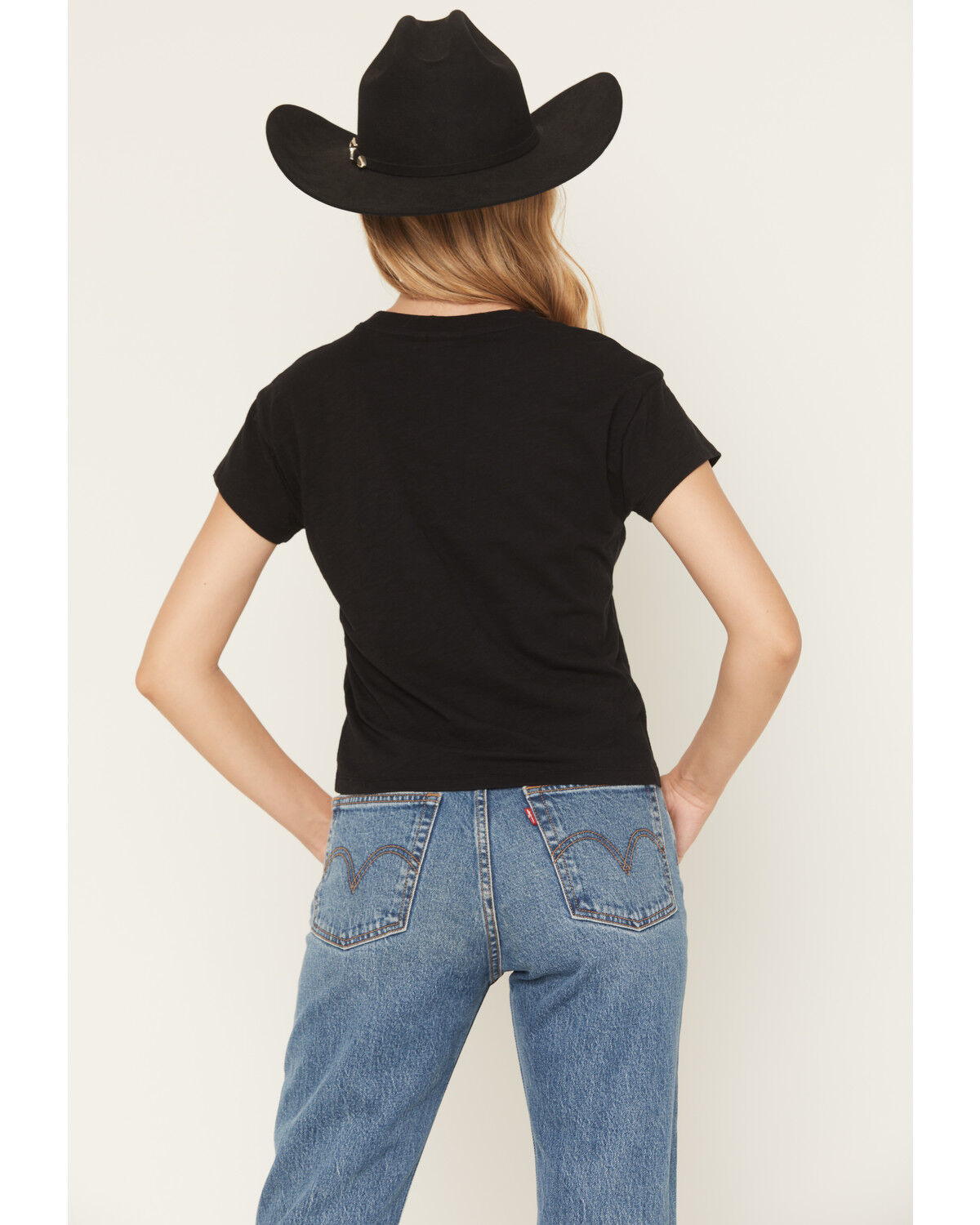 Image #4 - White Crow Women's Not My First Rodeo Short Sleeve Graphic Tee, Black, hi-res