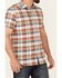 Pendleton Men's Truman Large Multi Plaid Print Short Sleeve Button Down Western Shirt , Multi, hi-res