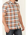 Pendleton Men's Truman Large Multi Plaid Print Short Sleeve Button Down Western Shirt , Multi, hi-res