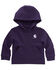 Carhartt Toddler Girls' Logo 1/2 Zip Hoodie , Purple, hi-res