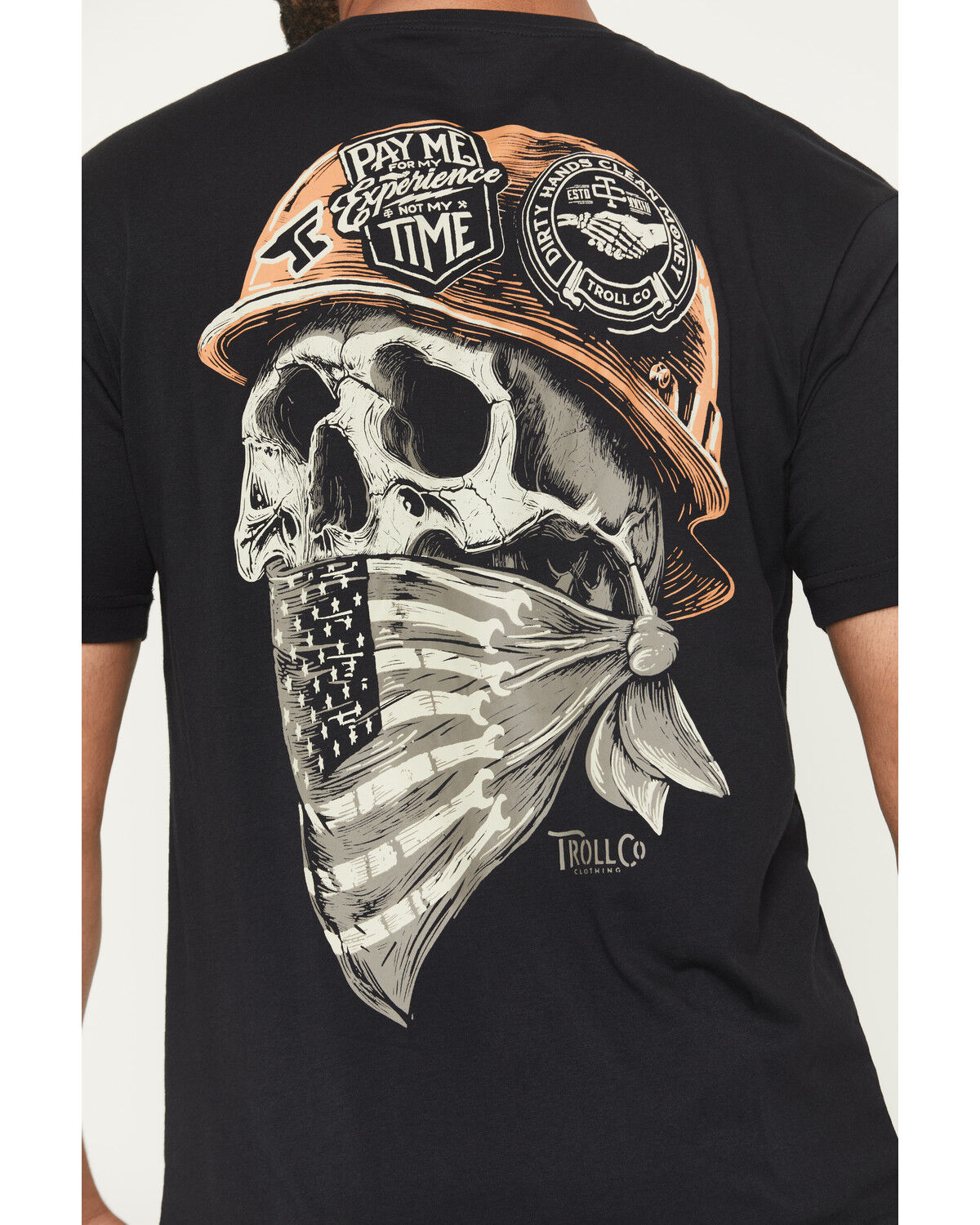 Image #4 - Troll Co Men's Headstrong Short Sleeve Graphic T-Shirt, Black, hi-res