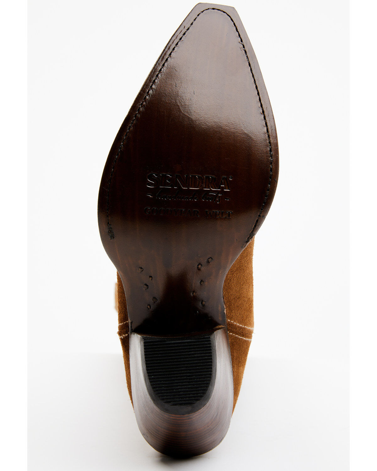 Image #7 - Sendra Women's Diana Slouch Tall Western Boots - Snip Toe, Brown, hi-res