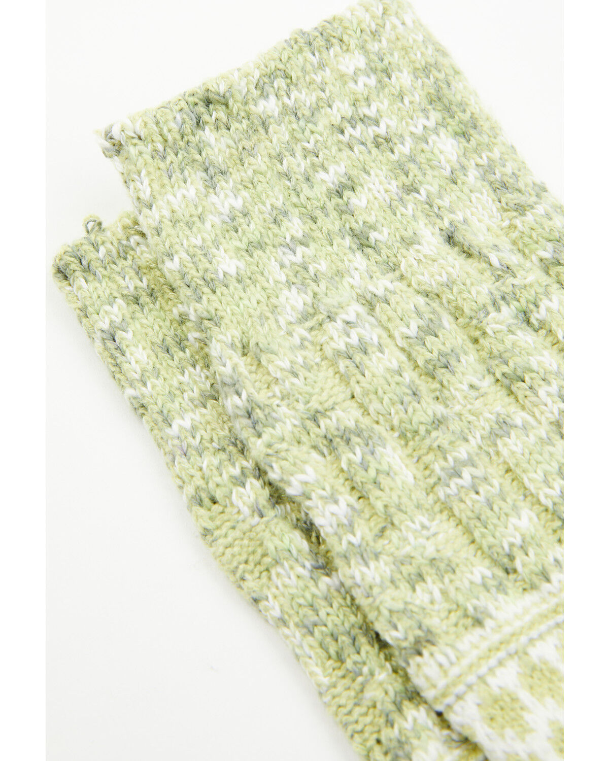 Image #2 - World's Softest Women's Weekend Gallery Textured Crew Socks, Green, hi-res