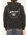 Image #4 - Ariat Boys' Logo Patriotic Graphic Hooded Sweatshirt, Black, hi-res
