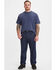 Image #1 - Levi's Men's On That Mountain Dark Wash Stretch Relaxed Straight Jeans, Blue, hi-res