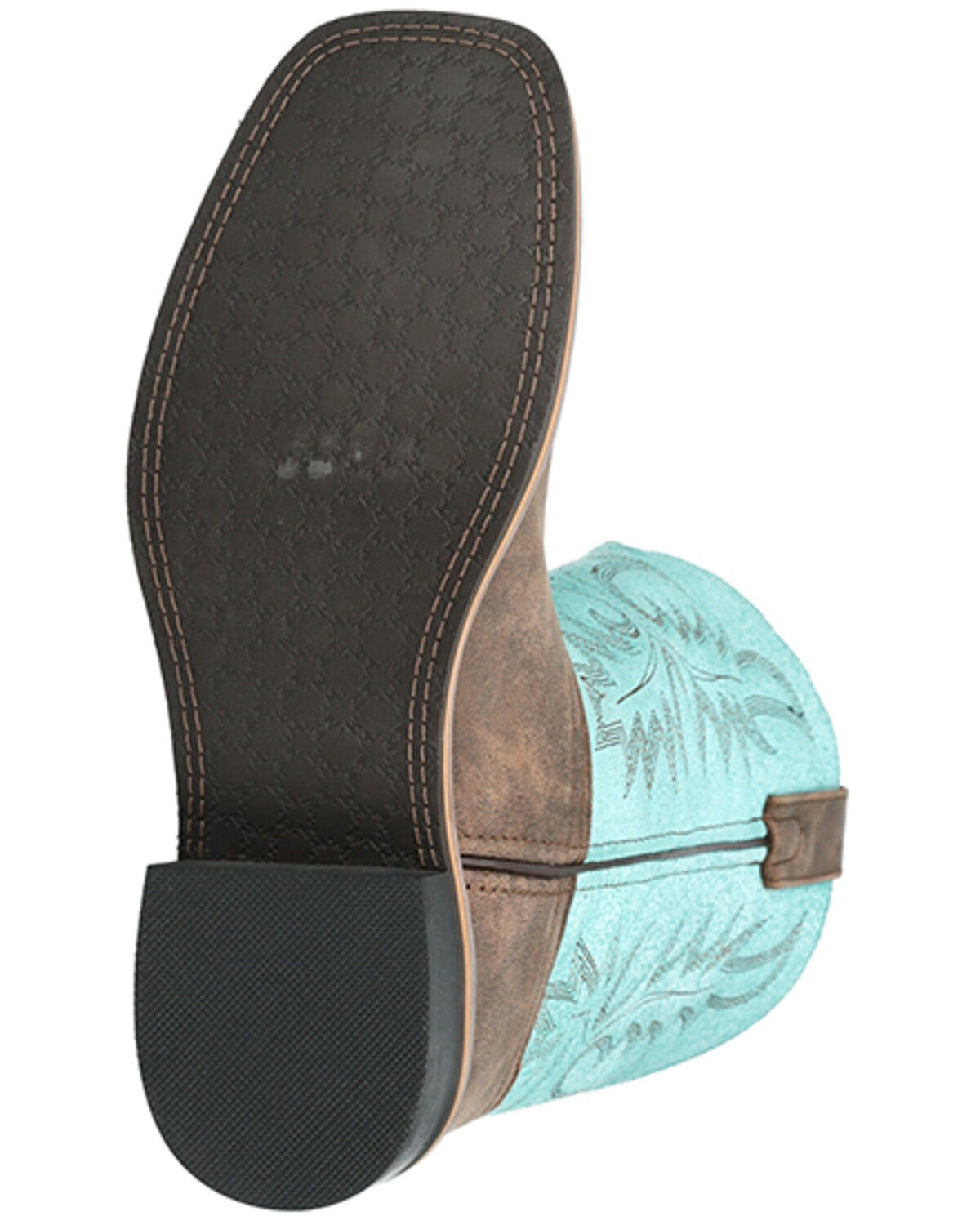 Image #7 - Smoky Mountain Women's Rustic Rider Performance Western Boots - Broad Square Toe, Brown, hi-res