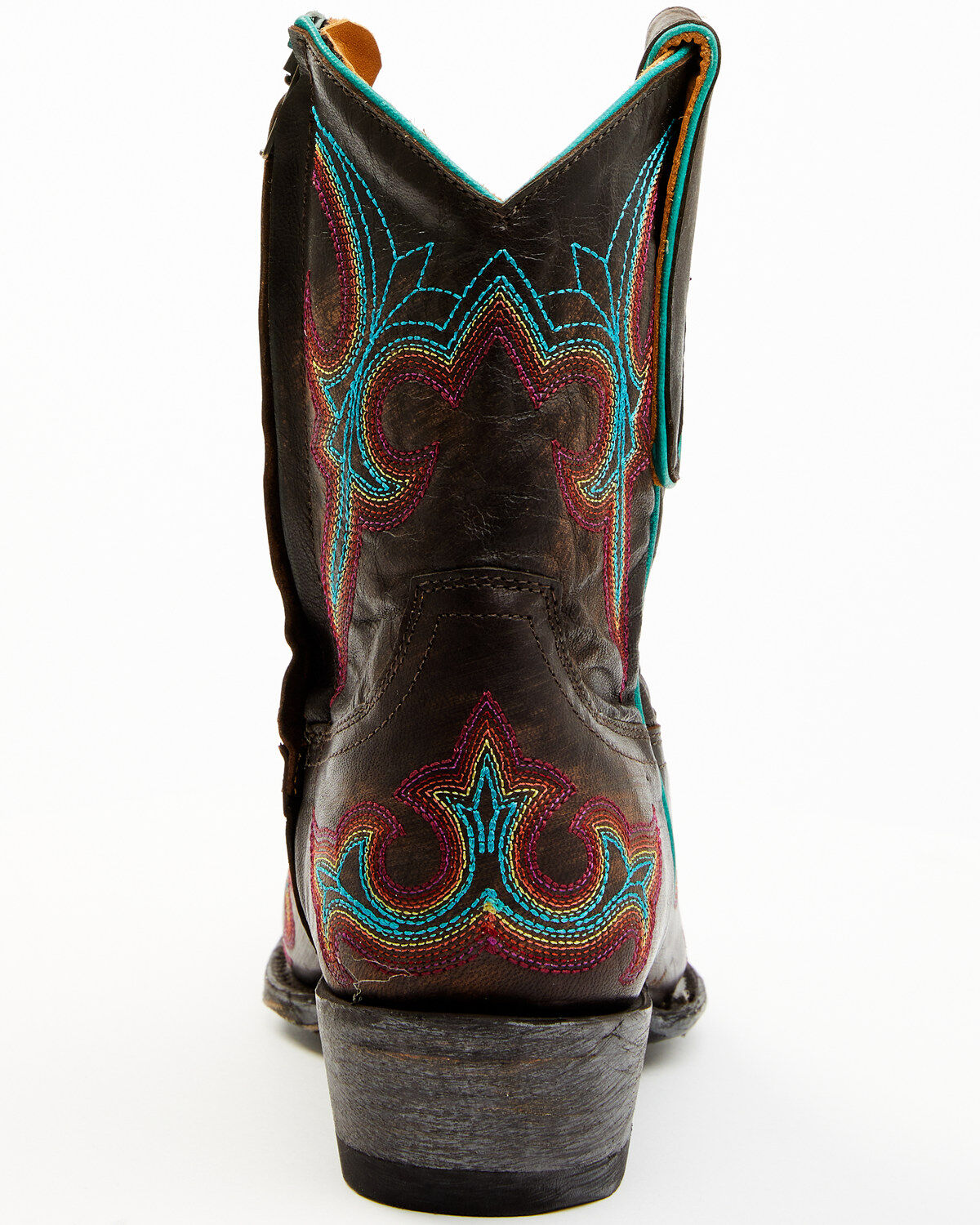 Image #5 - Old Gringo Women's Diego Short Embroidered Booties - Snip Toe, , hi-res