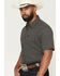 Image #2 - Cody James Men's Shiloh Micro Floral Print Short Sleeve Button-Down Stretch Western Shirt, Black, hi-res