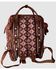 Image #2 - Wrangler Women's Callie Southwestern Print Diaper Bag, Brown, hi-res