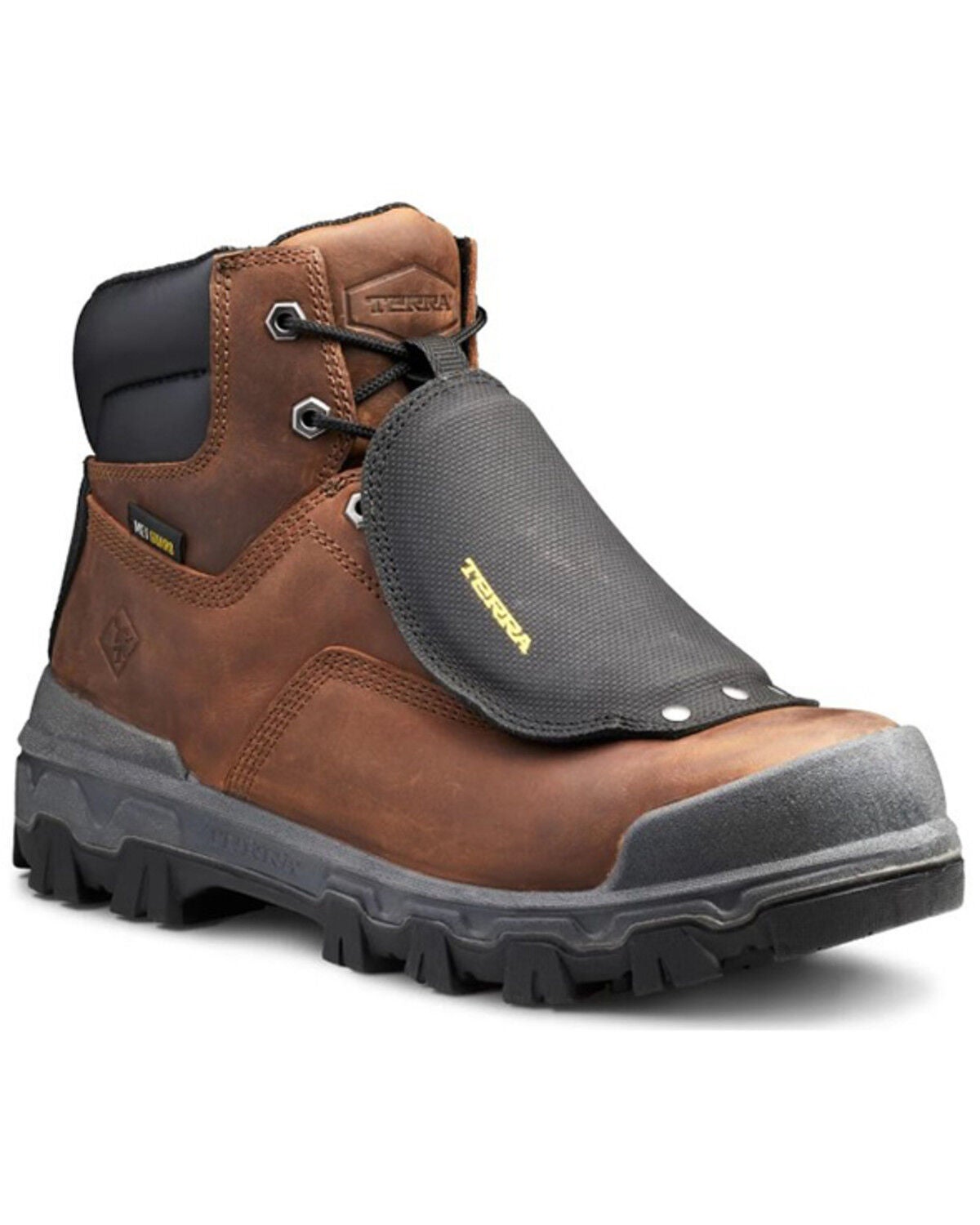 Kodiak Men's 6" Sentry Merguard Waterproof Work Boots - Composite Toe, Brown, hi-res