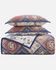 Image #2 - HiEnd Accents Patchwork Bandana Reversible Twin Size Quilt Set - 2 Piece, Multi, hi-res