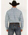 Image #4 - George Strait by Wrangler Men's Paisley Print Long Sleeve Button-Down Western Shirt, Aqua, hi-res