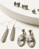 Idyllwind Women's 5-piece Silver Hayden Earrings Set, Multi, hi-res