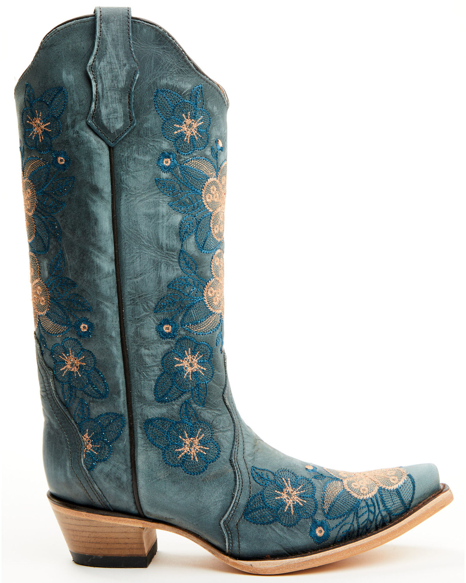 Circle g floral embroidered boots shop