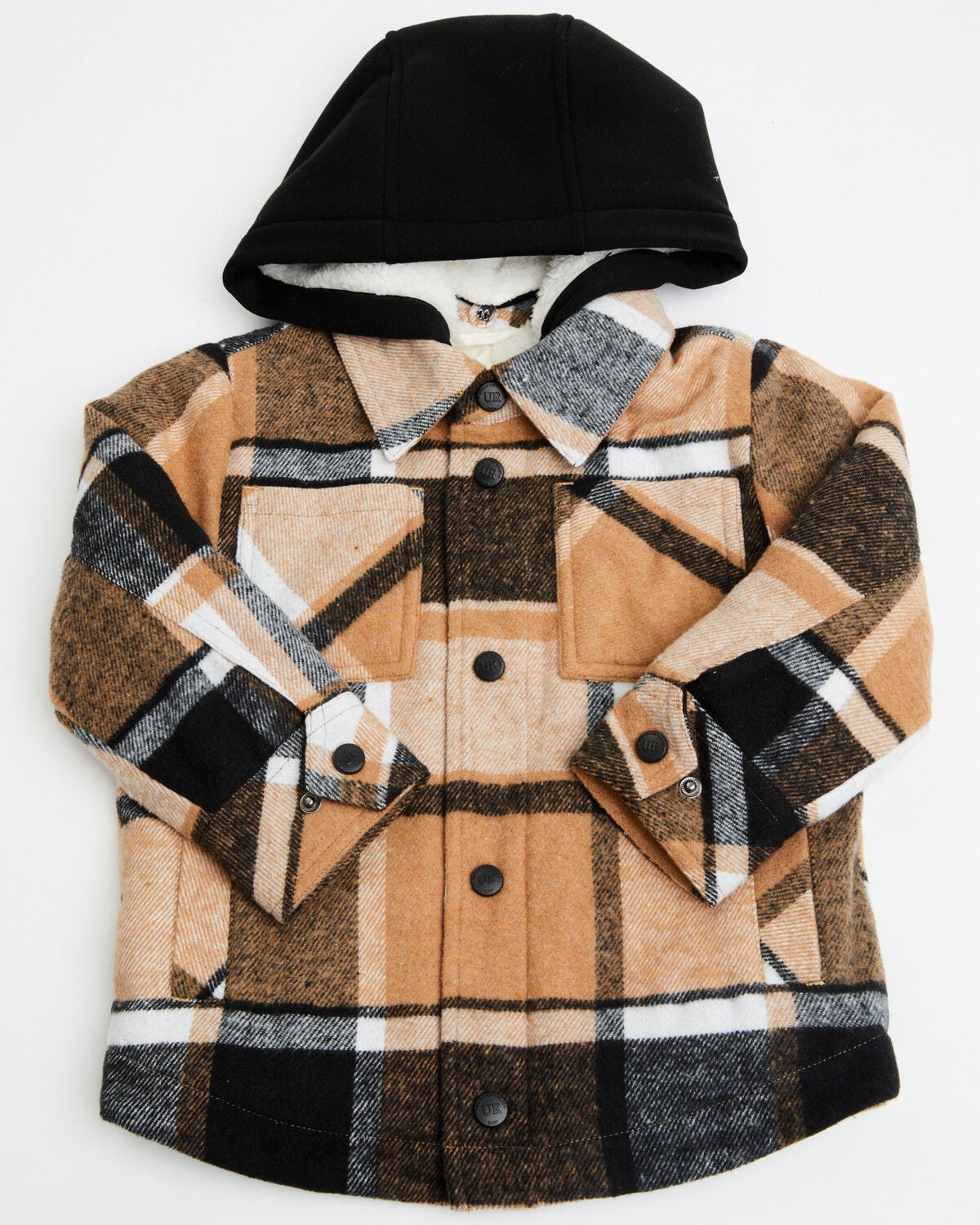 Urban Republic Toddler Boys' Plaid Print Shirt Jacket, Multi, hi-res
