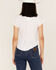 Image #4 - Free People Women's Be My Baby Tee, White, hi-res
