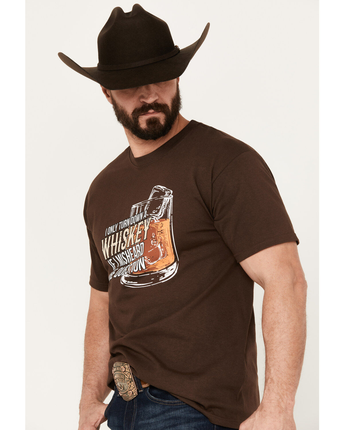 Image #2 - Moonshine Spirit Men's Turn Down Whiskey Short Sleeve Graphic T-Shirt, , hi-res