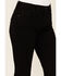 Image #4 - Miss Me Women's Mid Rise Wing Pocket Bootcut Stretch Denim Jeans, Black, hi-res