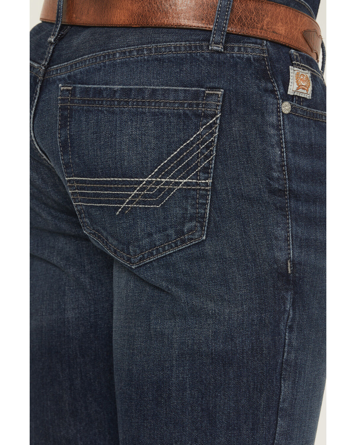 Cinch Men's Ian Dark Wash Slim Boot Denim Jeans