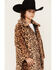 Image #1 - Urban Republic Girls' Cheetah Faux Fur Long Coat, , hi-res