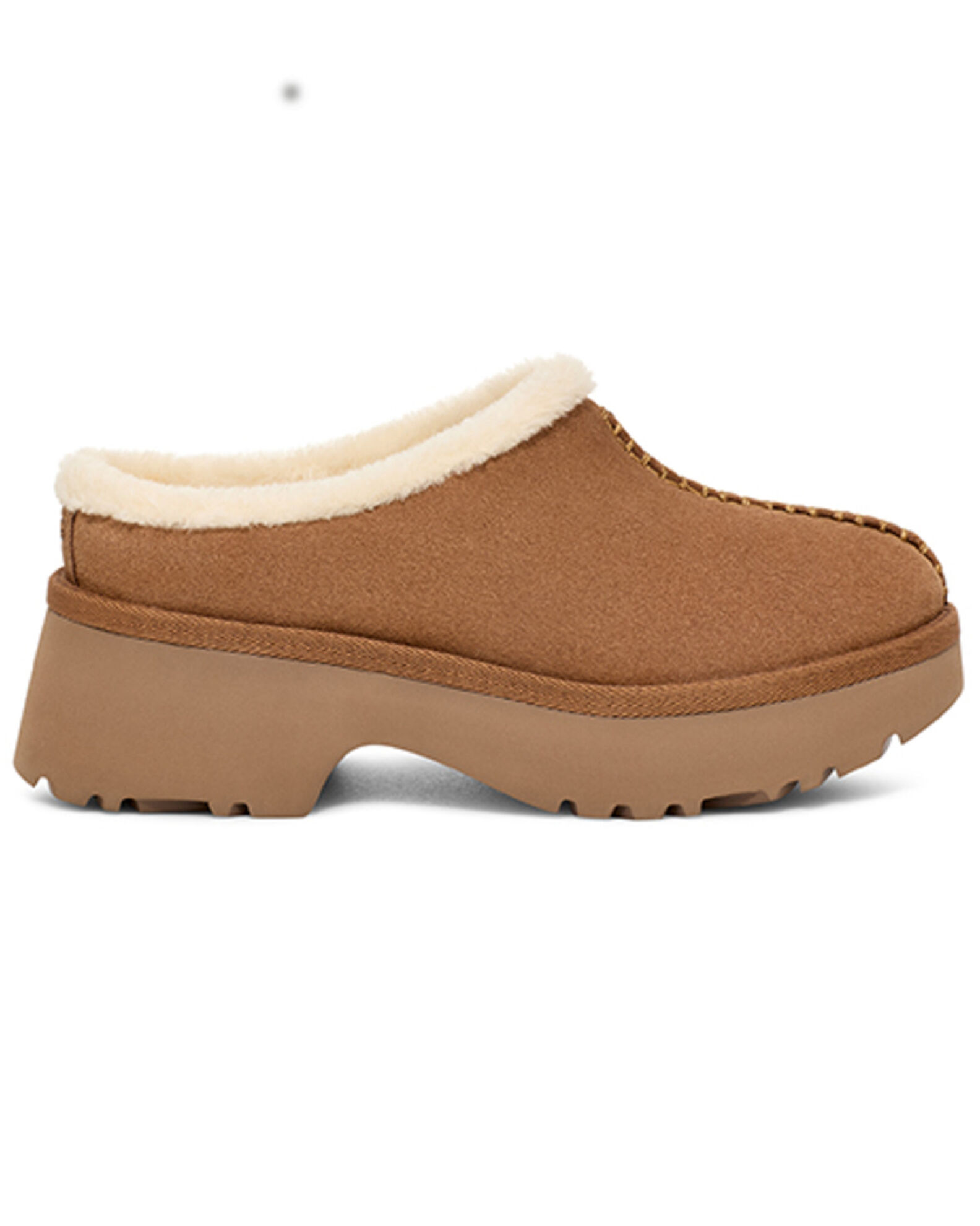 Image #2 - UGG Women's New Heights Cozy Clogs, Chestnut, hi-res