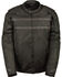 Image #1 - Milwaukee Leather Men's Vented Reflective Jacket - Big 3X, Black, hi-res