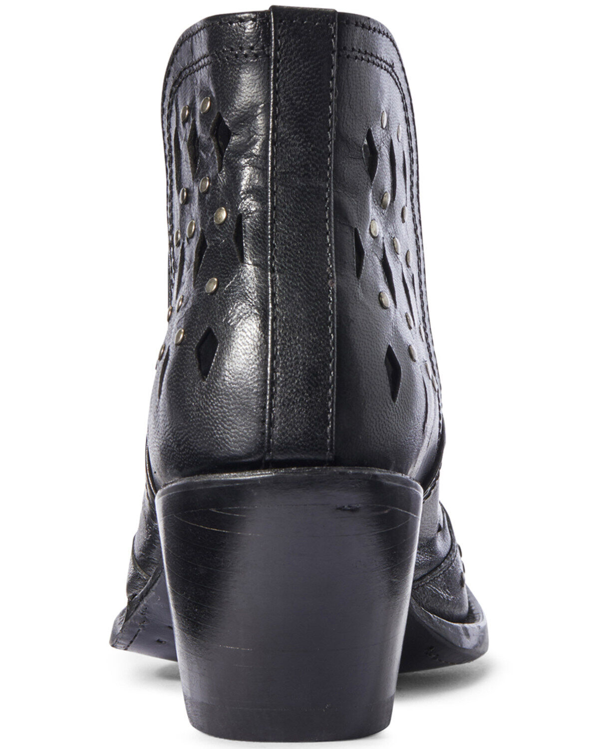 Image #3 - Ariat Women's Black Dixon Studded Fashion Booties - Snip Toe, , hi-res