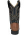 Image #5 - Smoky Mountain Boys' Mustang Western Boots - Round Toe, Brown, hi-res