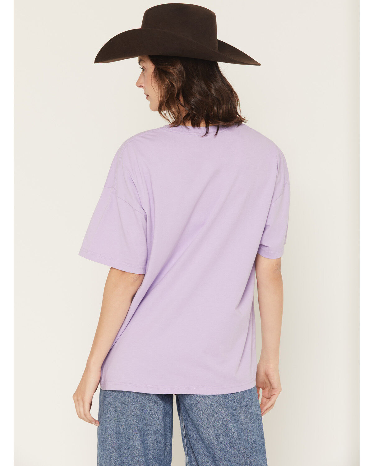 Image #4 - Gameday Women's LSU Southern Split Short Sleeve Graphic Tee, Lavender, hi-res