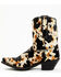 Image #3 - Laredo Women's Carleigh Hair On Hide Western Fashion Booties - Snip Toe, Multi, hi-res