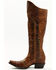 Idyllwind Women's Straight Up Orix Goat Studded Leather Tall Western Boots - Snip Toe , Brown, hi-res