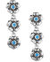 Image #1 - Montana Silversmiths Women's Montana Spring Floral Earrings, Silver, hi-res
