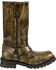 Milwaukee Leather Men's Waterproof 11" Harness Boots - Square Toe, Black, hi-res