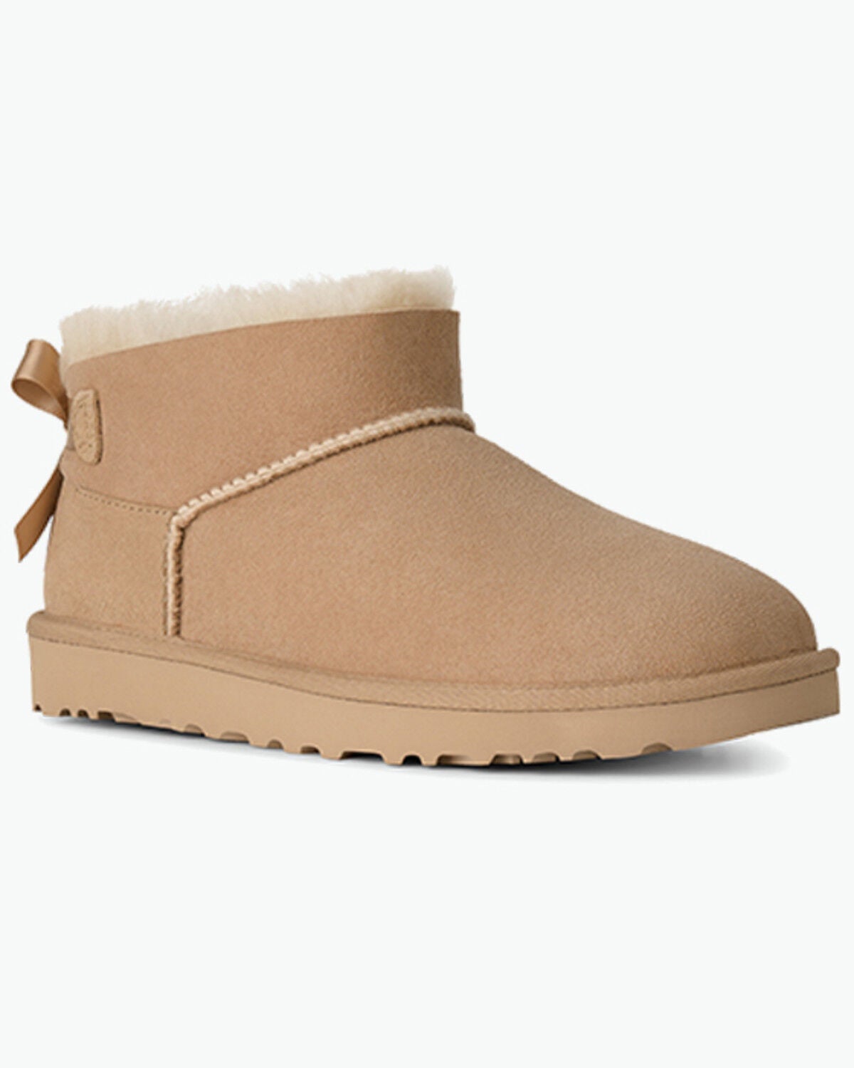 UGG Women's Ultra Mini Bailey Bow, Sand, hi-res