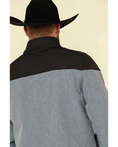 Image #5 - Cody James Core Men's Cascade Colorblock Zip-Front Softshell Jacket , , hi-res