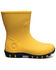 Image #2 - Bogs Boy's Essential Mid Rainboots, Mustard, hi-res