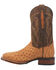 Dan Post Men's Kershaw Exotic Ostrich Skin Western Boots - Broad Square Toe, Tan, hi-res
