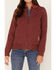Powder River Outfitters Women's Canvas Bomber Jacket, Red, hi-res