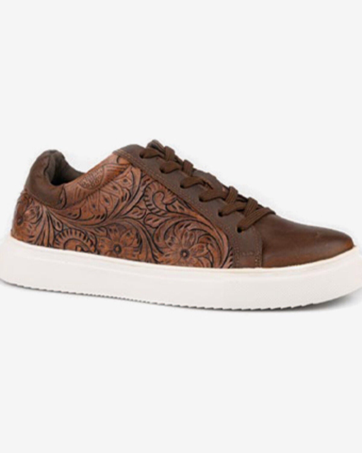 Image #1 - Roper Women's Remy Tooled Casual Shoes, Brown, hi-res
