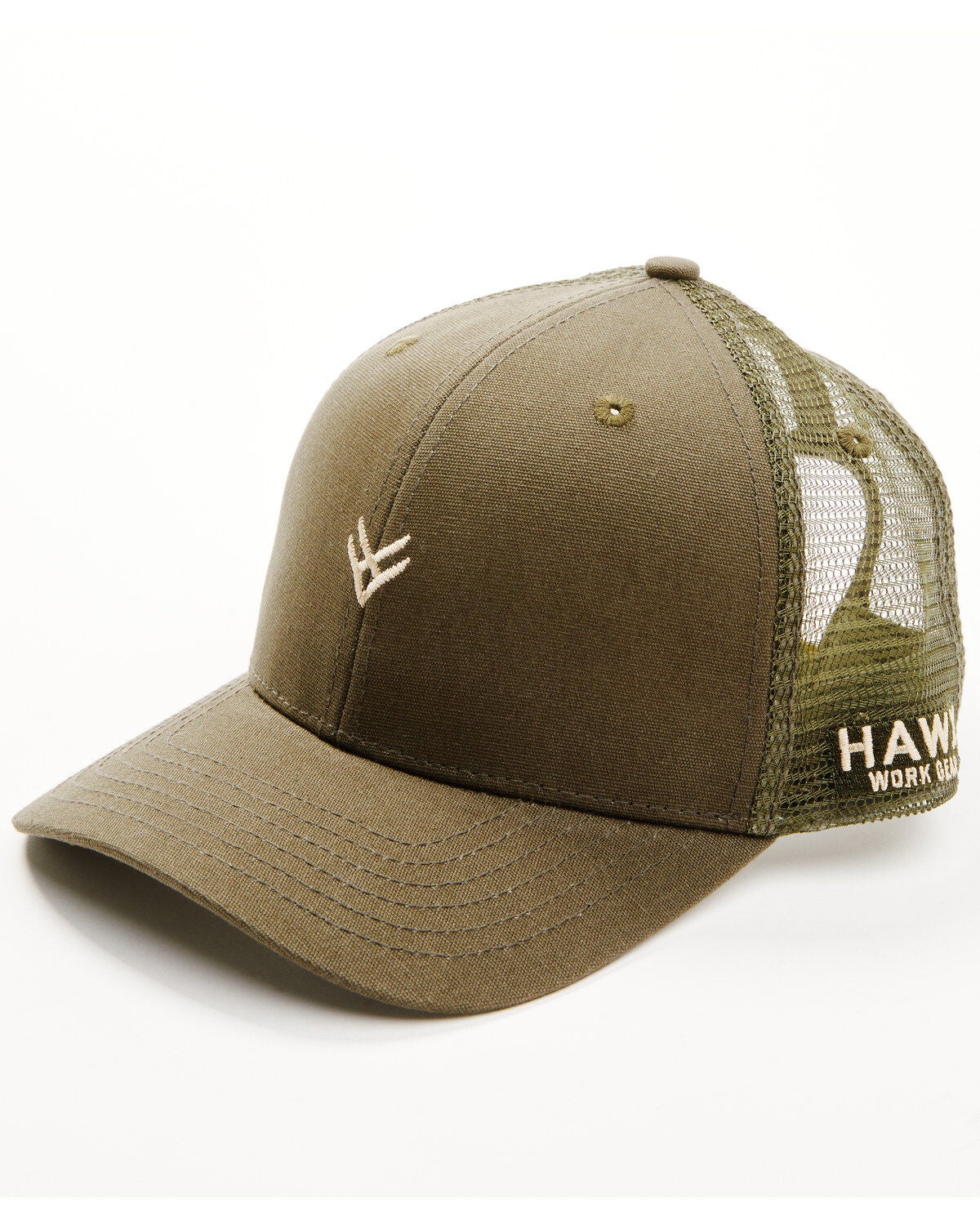 Hawx Men's Mini Logo Ball Cap, Olive, hi-res
