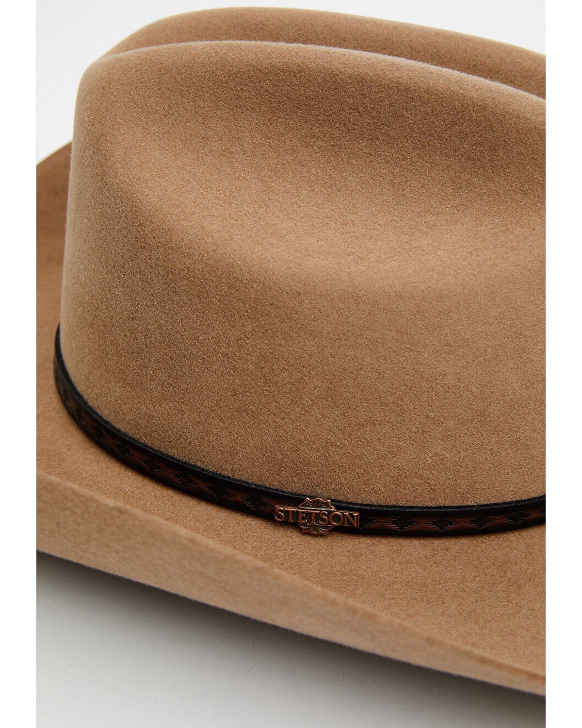 Image #2 - Stetson Medalist 5X Felt Cowboy Hat, Tan, hi-res