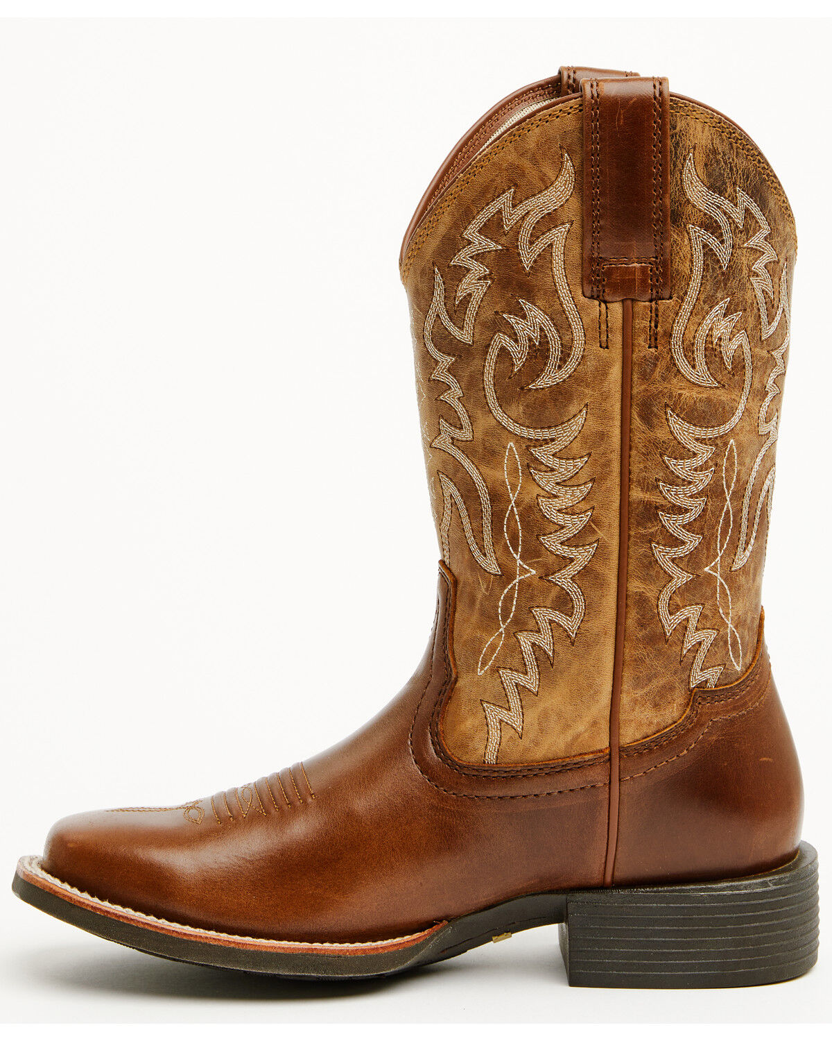 Image #3 - Shyanne Women's Sheridan Performance Western Boots - Broad Square Toe, Cognac, hi-res