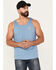 Image #1 - Brixton Men's Crest Tank Top, Off White, hi-res