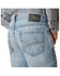Image #2 - Ariat Men's M5 Cruz Noah Light Wash Straight Denim Jeans , Light Wash, hi-res