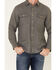 Pendleton Men's Solid Charcoal Beach Shack Long Sleeve Button-Down Western Shirt , Charcoal, hi-res