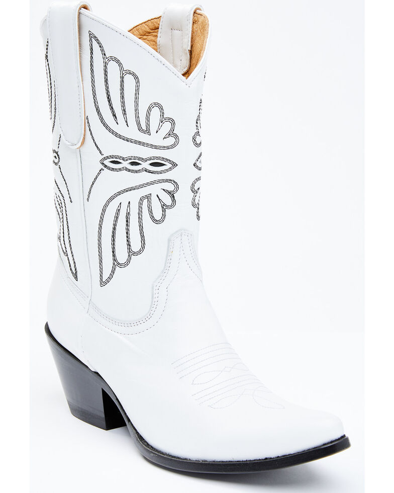 Idyllwind Women's Ace White Western Boots - Round Toe
