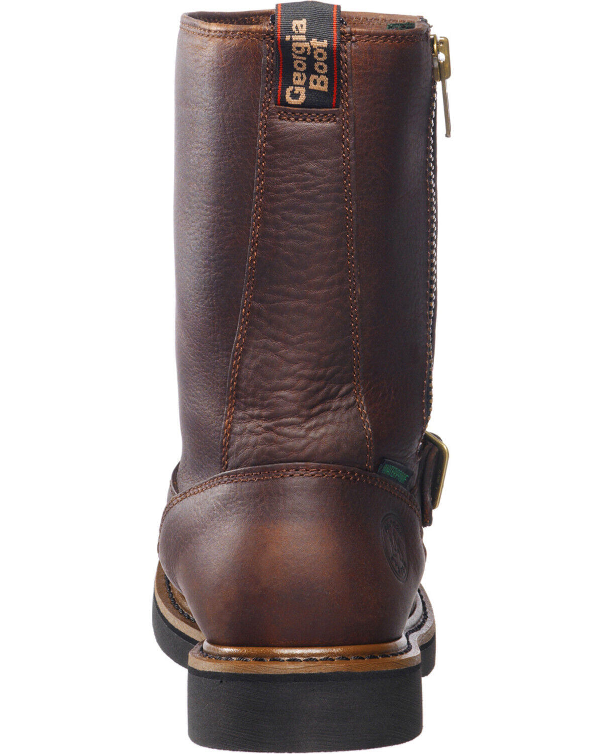 Image #7 - Georgia Men's Wellington Waterproof Work Boots, Copper, hi-res