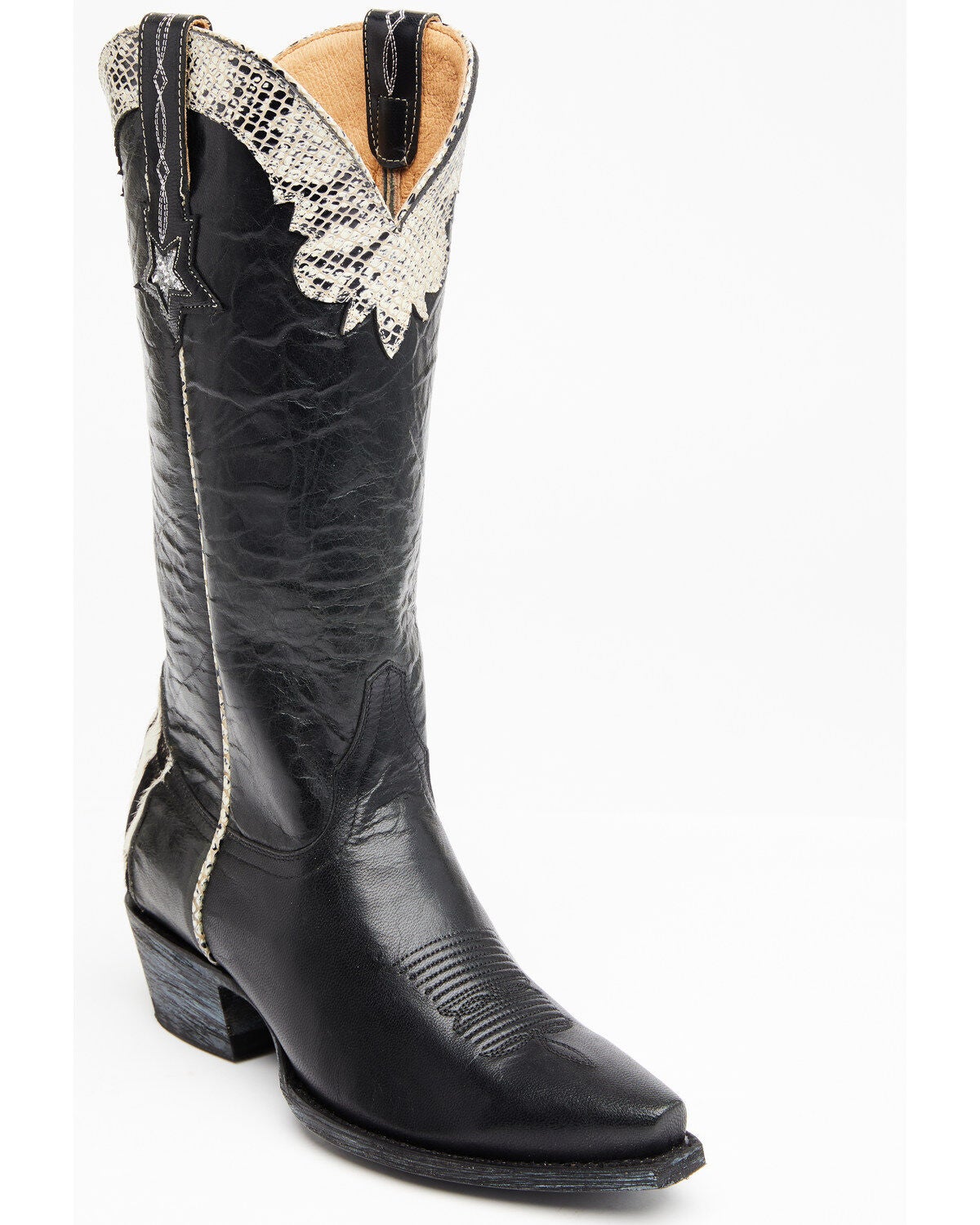 Image #1 - Idyllwind Women's Chaos Black Western Boots - Snip Toe, , hi-res